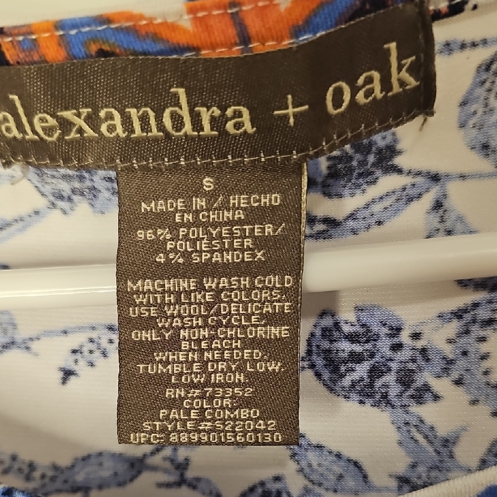 Alexandra + Oak Vibrant Floral Mini Dress Size S - Picture 2 of 7